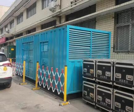 兰溪静音发电机租赁